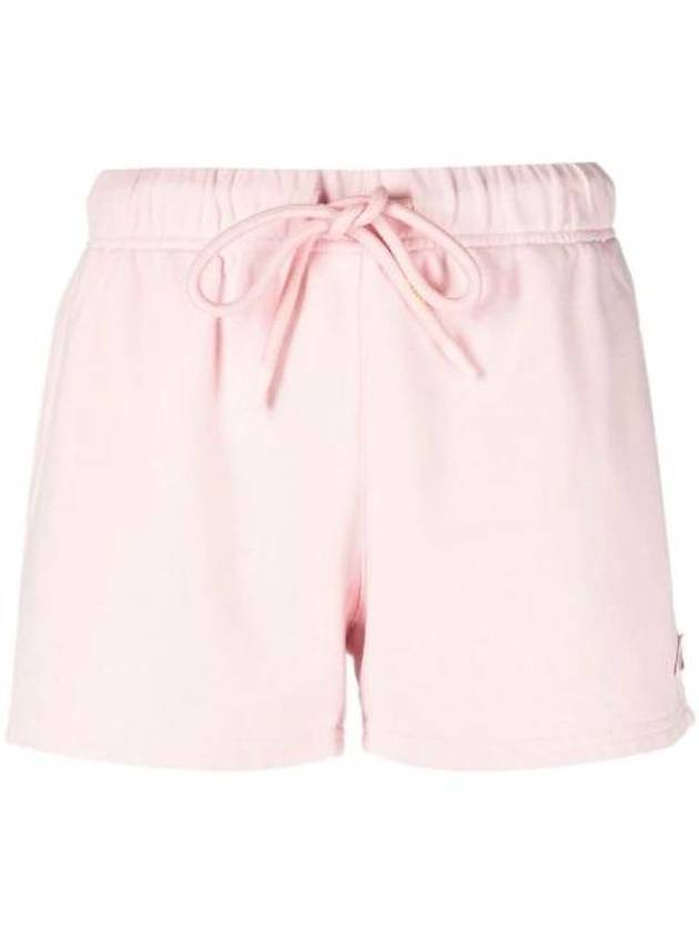 Women's Logo Sweatshirt Tennis Shorts Pink - AUTRY - BALAAN.
