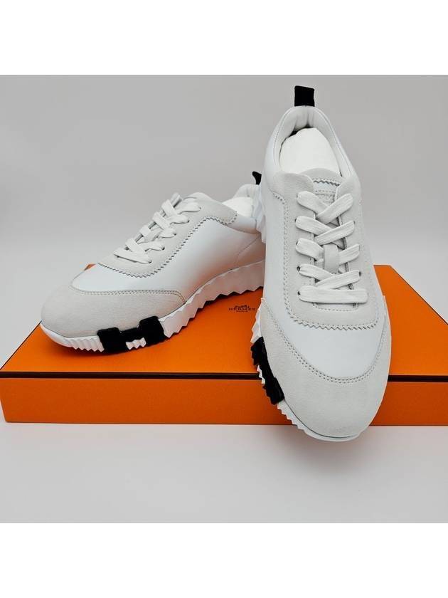 Bouncing Low Top Sneakers Blanc - HERMES - BALAAN 8