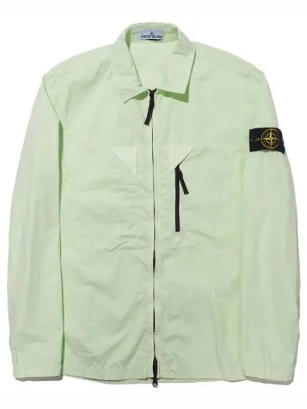 Old Effect Badge Overshirt Men - STONE ISLAND - BALAAN 1