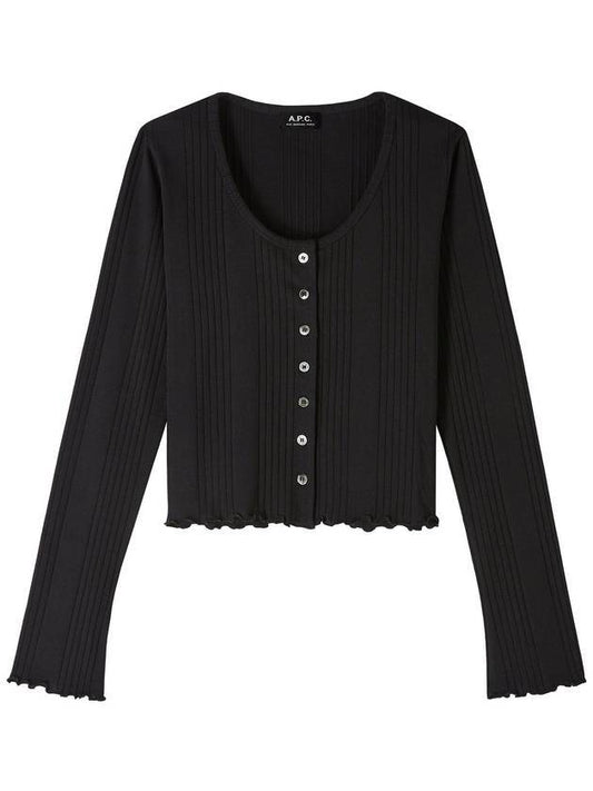 June Cardigan Black - A.P.C. - BALAAN 1