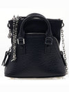 5AC Classic Baby Shoulder Bag Pale Black - MAISON MARGIELA - BALAAN 4