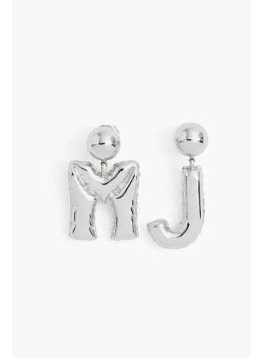 Balloon Mj Earrings Silver MBECW23003SVX - MARC JACOBS - BALAAN 1