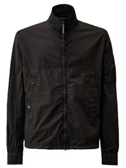 Tylon L Zipper Long Sleeve Shirt Black - CP COMPANY - BALAAN 2