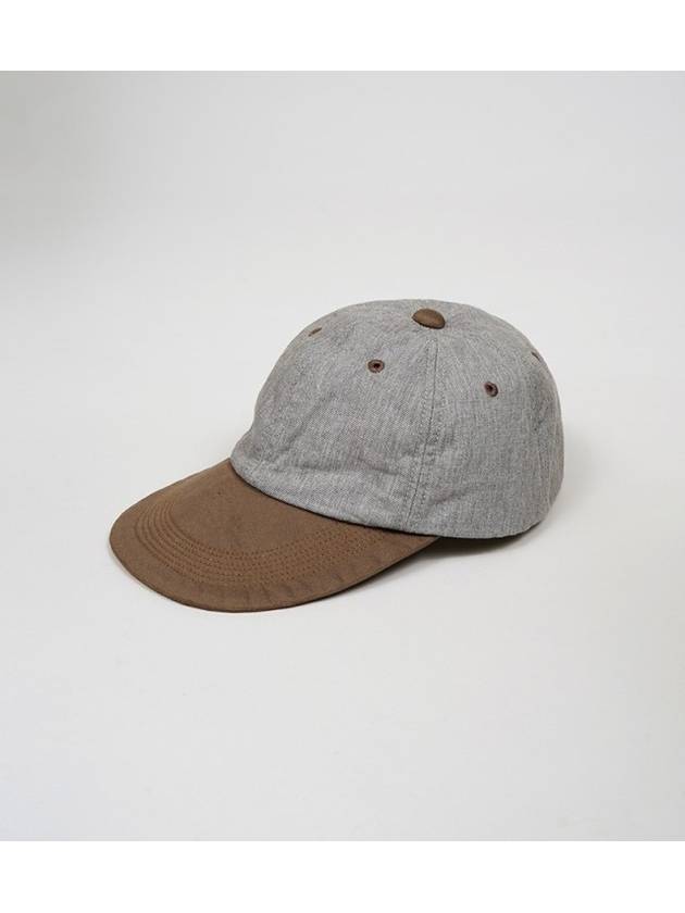 Baseball Twill Cotton Ball Cap Grey - NIGEL CABOURN - BALAAN 2