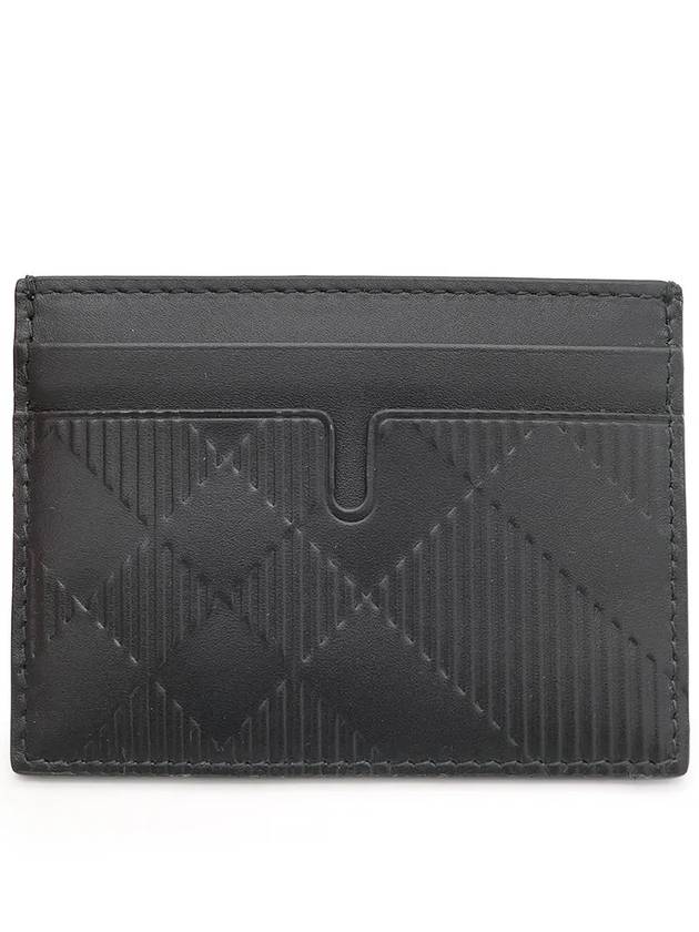 Burberry Leather Card Case Men s Black - BURBERRY - BALAAN 2