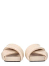 Women's Padded Cross Strap Slippers Pale Pink - JIL SANDER - BALAAN 4