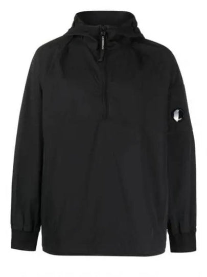 Lens Wappen Hooded Anorak Black - CP COMPANY - BALAAN 2