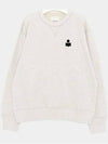 Mike Logo Cotton Sweatshirt White - ISABEL MARANT - BALAAN 2