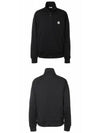 Studded Track Jacket Black - MONCLER - BALAAN 5