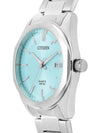 Analog Dial Watch Silver Light Blue - CITIZEN - BALAAN 4