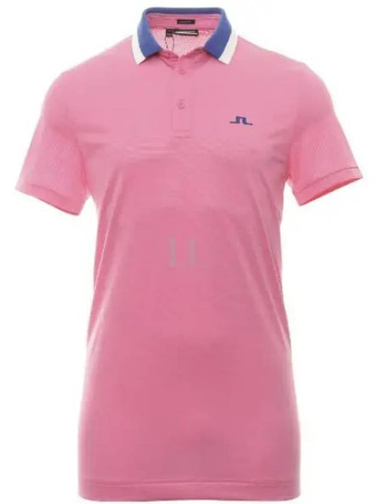 Golf Wear Benji Men s Collar Short Sleeve T Shirt GMJT08409 S098 - J.LINDEBERG - BALAAN 2