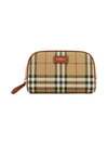 Check Pouch Bag Beige - BURBERRY - BALAAN 2