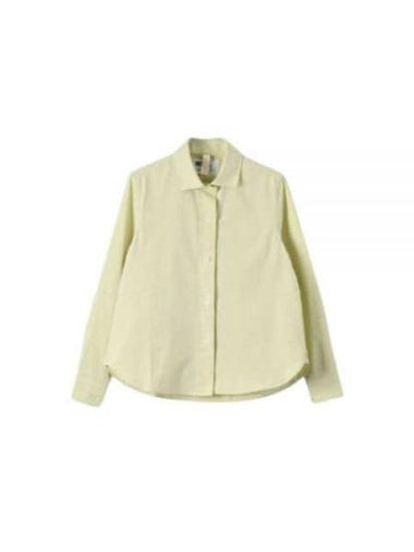 Shirt WHSH0120S24LCPPLY Free PALE YELLOW - MARGARET HOWELL - BALAAN 1