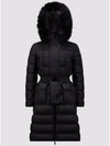 Chloe long hooded jacket padded black KHLOE J20931C000235968E999 - MONCLER - BALAAN 2