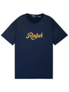 Men s Ralph Blue Short Sleeve T Shirt 710936401 001 - POLO RALPH LAUREN - BALAAN 1
