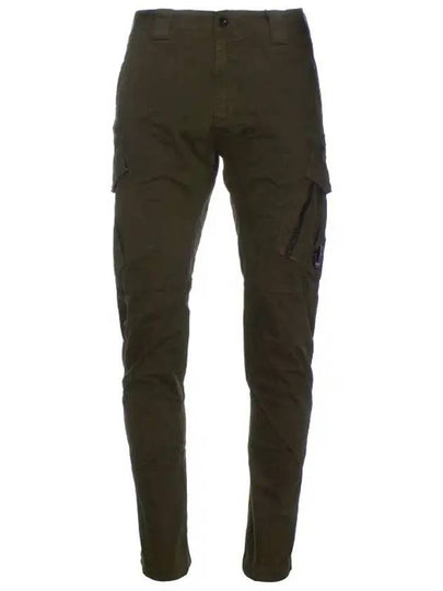 Lens Wappen Straight Pants Green - CP COMPANY - BALAAN 2