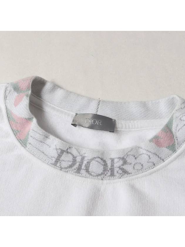 Duncan Grant Charleston Casual Fit Sweatshirt White - DIOR - BALAAN 4