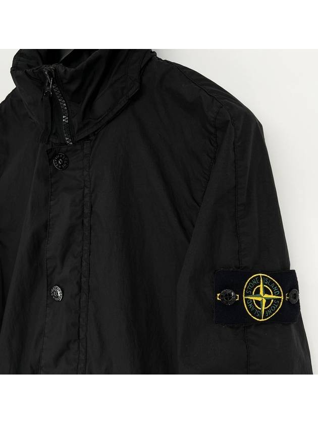 Membrana windbreaker hooded jacket black size M - STONE ISLAND - BALAAN 8