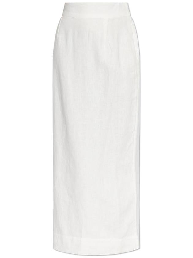 Posse Linen Skirt Emma, Women's, White - POSSE - BALAAN 1