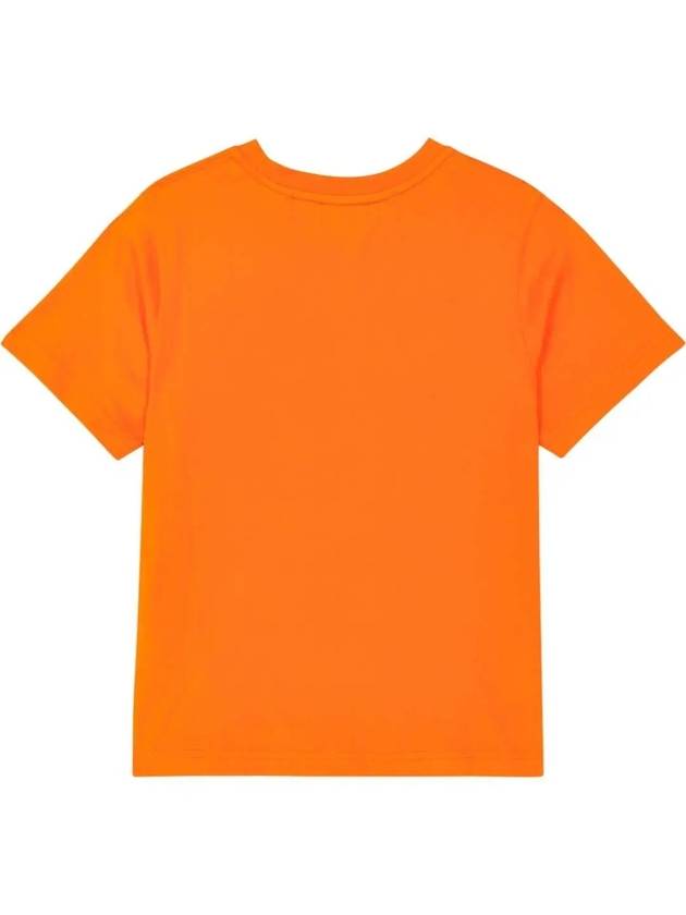 Kids Knight Logo Short Sleeve T Shirt Orange 8069207 Outlet Italy - BURBERRY - BALAAN 3