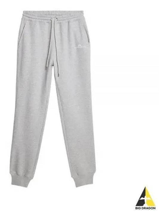 Alpha Track Pants Light Grey Melange - J.LINDEBERG - BALAAN 2