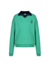 Knit collar color combination printed sweatshirt MW3WP320 - P_LABEL - BALAAN 8