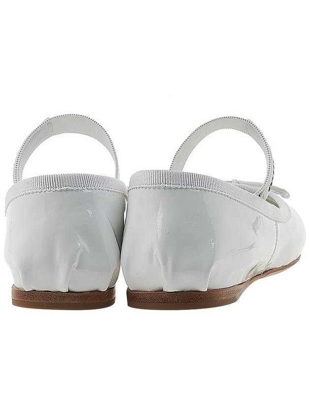 Patent Leather Ballerinas White - MIU MIU - BALAAN 5