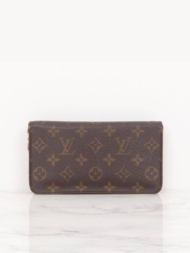 Portomone zipper round fastener long wallet monogram M61727 - LOUIS VUITTON - BALAAN 1