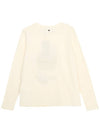 Siamese Long Sleeve T-Shirt Ivory - MAX MARA - BALAAN 3