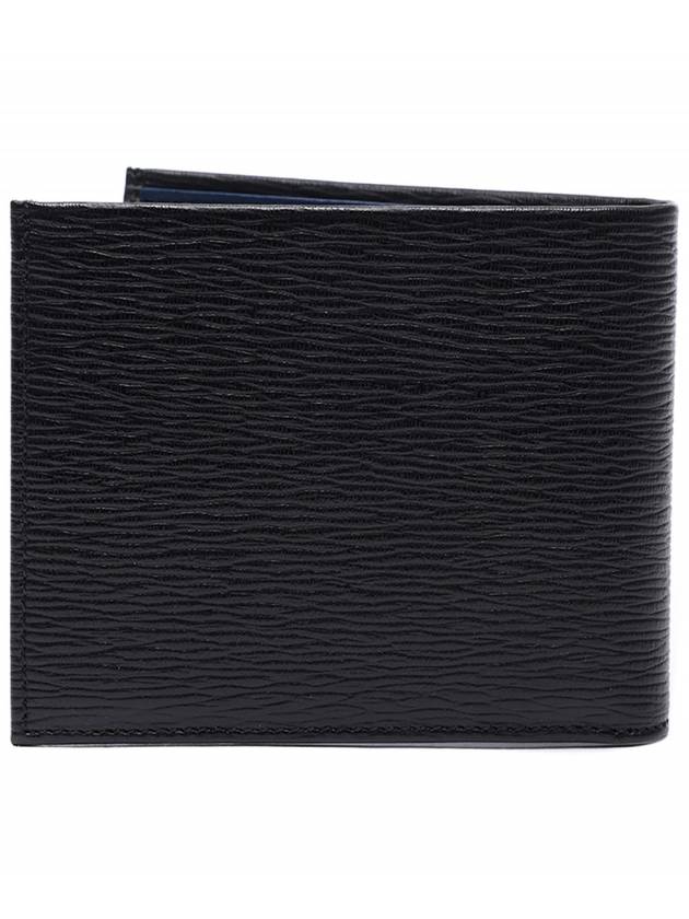 Gancini Half Wallet Black - SALVATORE FERRAGAMO - BALAAN 5