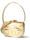 1DR Mirrored Leather Shoulder Bag Gold - DIESEL - BALAAN 2