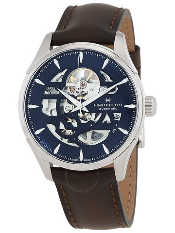 Hamilton Jazzmaster Skeleton Automatic Blue Dial Men's Watch H42535541 - HAMILTON - BALAAN 1