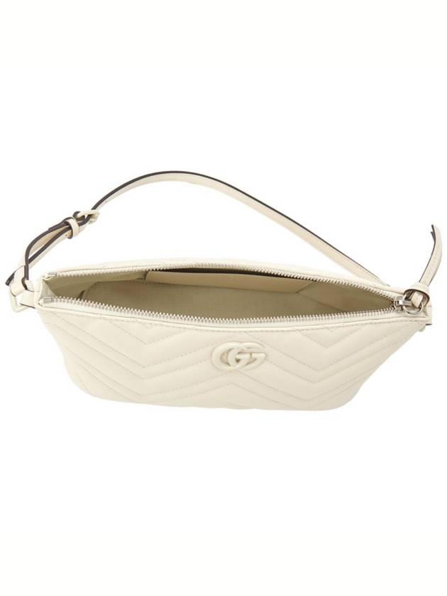 GG Marmont Matelassé Shoulder Bag White - GUCCI - BALAAN 11