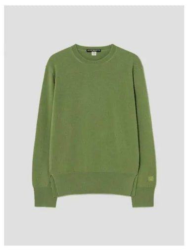 Women s Crew Sweatshirt T shirt Neck Cashmere Knit Green Domestic Product GM0024052804946 - TOTEME - BALAAN 1