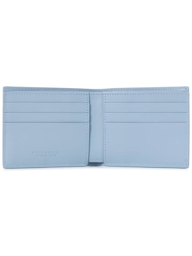 Men’s Wallet 743004V49K24287 BLUE MELANGE ICE G - BOTTEGA VENETA - BALAAN 5