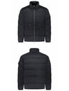 811543028 V0029 Wappen Patch Nylon Padded Jacket Black Men s Padding TFS - STONE ISLAND - BALAAN 4