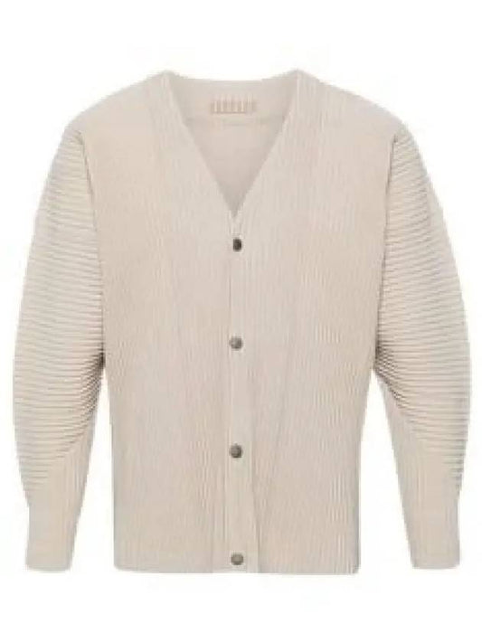 V-neck pleated cardigan HP46JL11143 B0711119410 - ISSEY MIYAKE - BALAAN 2