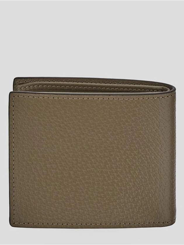 GG Marmont Leather Half Wallet Taupe - GUCCI - BALAAN 5