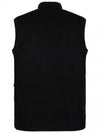 Hybrdige Slim Fit Merino Wool Padded Vest Black - CANADA GOOSE - BALAAN 3