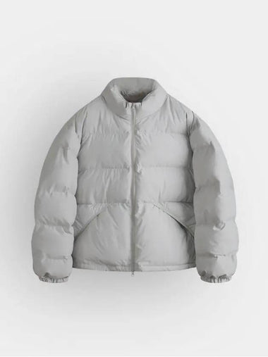 Signature puffer short padded jacket gray - INDUST - BALAAN 1