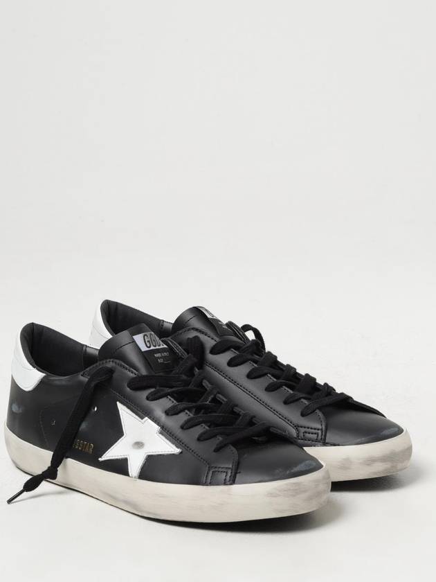 Superstar White Tab Sneakers Black - GOLDEN GOOSE - BALAAN 3