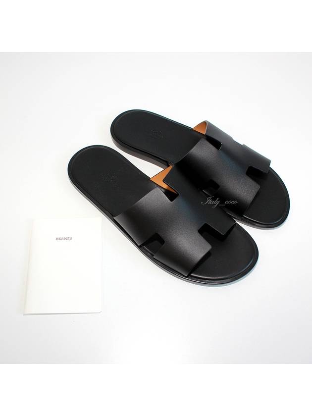 Izmir Sandal Calfskin & Noir - HERMES - BALAAN 4