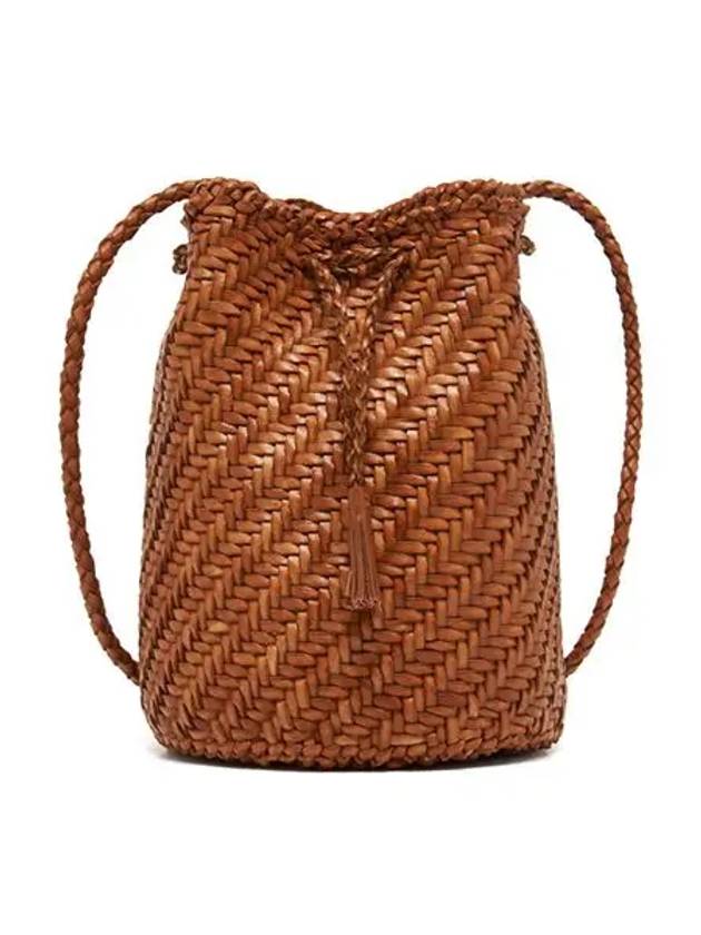 Pom Pom Double Jump Bucket Bag Tan - DRAGON DIFFUSION - BALAAN 3