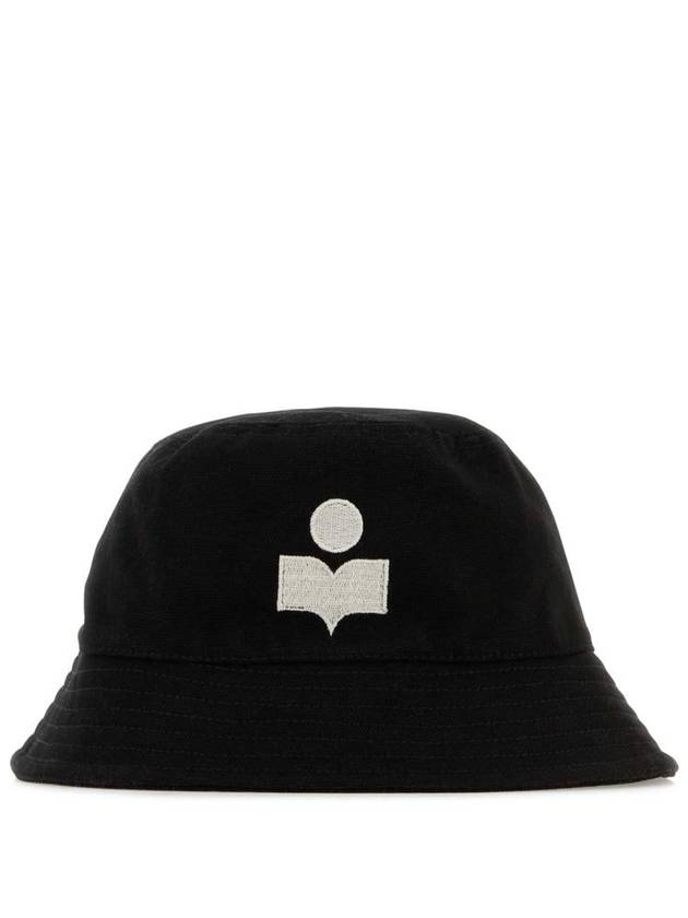 Hailey Embroidered Logo Bucket Hat Black - ISABEL MARANT - BALAAN 2