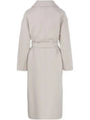 Nina NINA belted wool long coat sand 2390110331 099 - MAX MARA - BALAAN 4