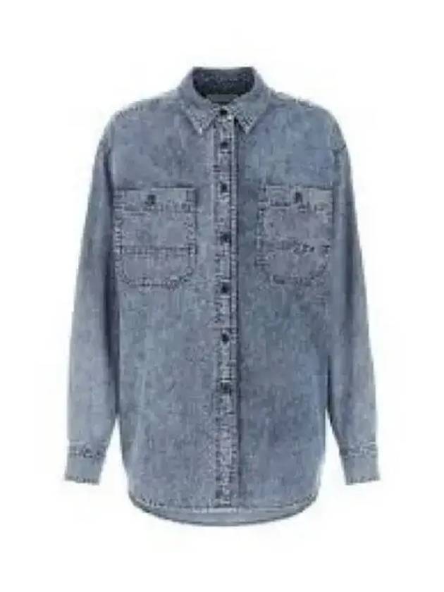 Veraine Shirt Blue CH0004FAA1H38E30BU - ISABEL MARANT - BALAAN 1