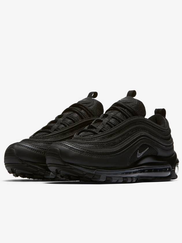 Air Max 97 Low Top Sneakers Triple Black - NIKE - BALAAN.