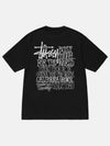 California Grown Pigment Dyed T Shirt 24F1905075 Black - STUSSY - BALAAN 1