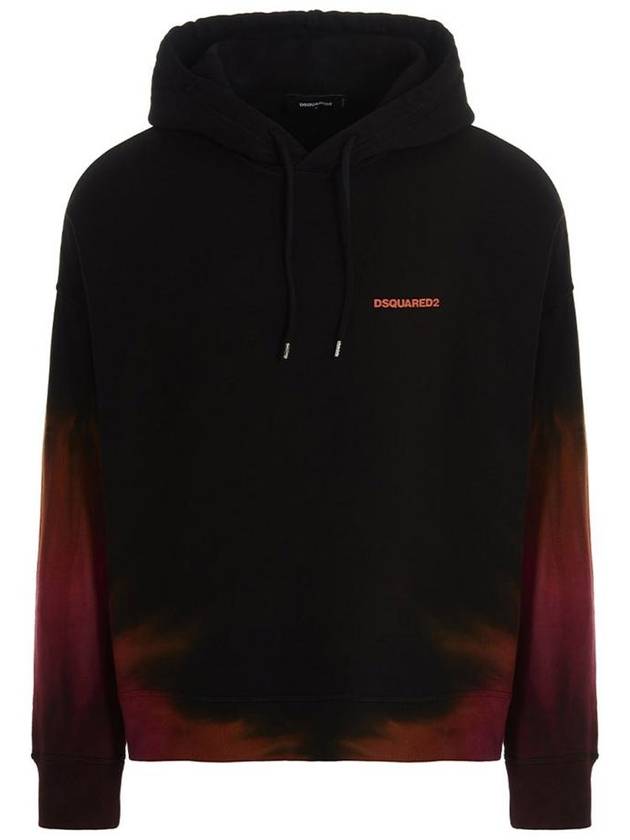 SS Sweatshirt con cappuccio D2 Flame S74GU0668S25030962A - DSQUARED2 - BALAAN 2