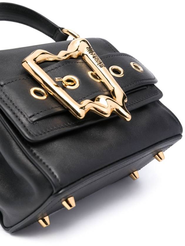 Bag A7549 8019 0555 BLACK - MOSCHINO - BALAAN 4